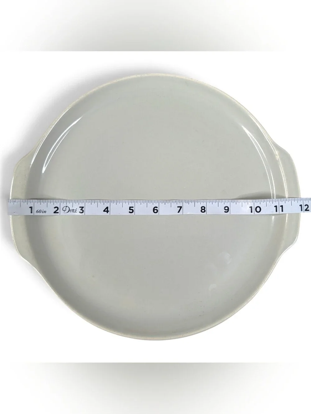 Vintage Universal Ballerina Plate Oven-Proof Serving Platter Lug Handles USA